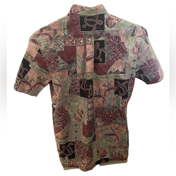 Bishop ST Street Aloha Hawaiian Theme Shirt Men S Small - Picture 3 of 6